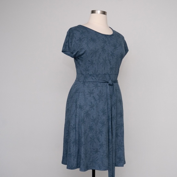 New! Toad&Co. Cue Wrap Dress. Size L. Eco friendly and Sustainable. - Picture 3 of 13